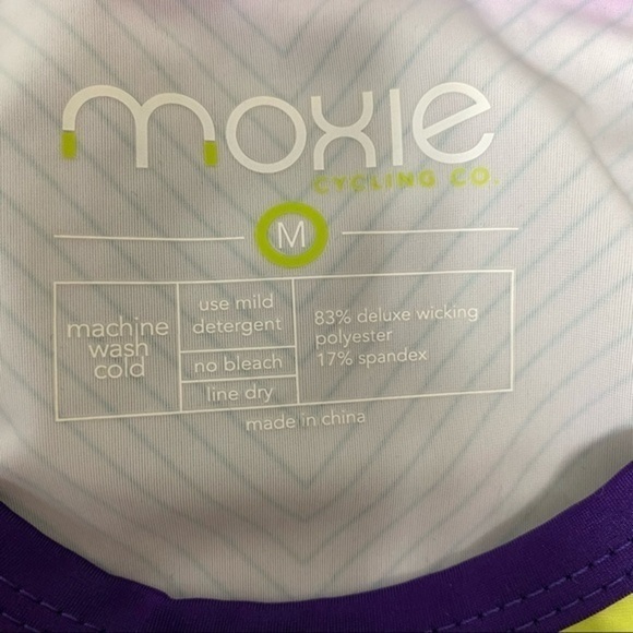 Moxie Cycling Co Multi Color Block Tee Shirt - Picture 5 of 11